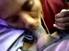 Sleepy indian aunt of my bbc slut sucks my brown ramrod with wish